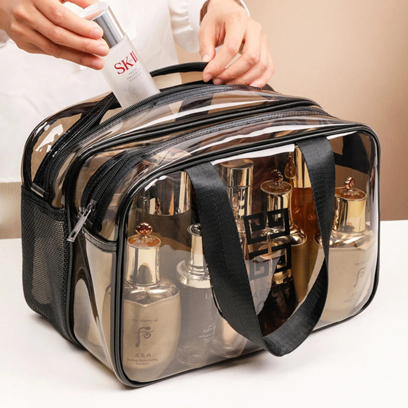 Double Layer Water Proof  Cosmetic Bag