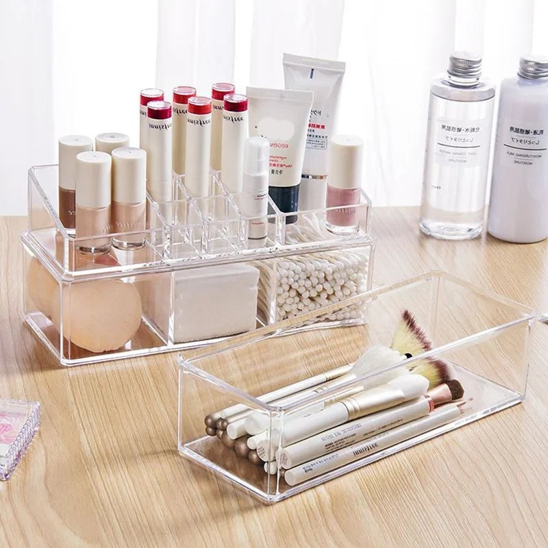 Stackable Cosmetic Divided Organizer